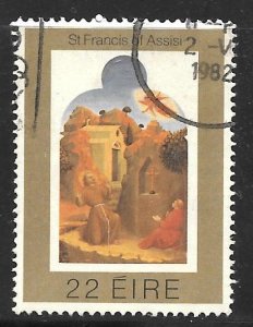 Ireland 517: 22p St Francis of Assisi, used, VF