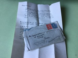 Reverent Lawrence Wilson Edinburgh letter &  Postal cover   Ref R32604