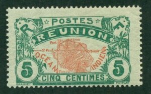 Reunion 1907 #63 MH SCV(2024) = $1.35