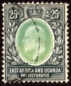 East Africa and Uganda Protectorates Scott 37 Used.