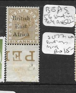 BRITISH EAST AFRICA (P1504B) QV ON INDIA 6A SG 56 IMPRINT SINGLE MOG