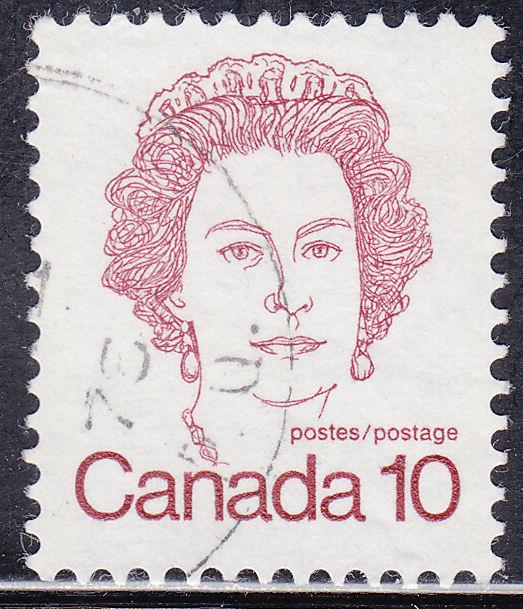 Canada 593a USED 1973 Caricature Definitives 10¢