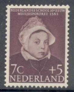 Netherlands ~ #B303 ~ Jan Van Scorel - Girl ~ MNH