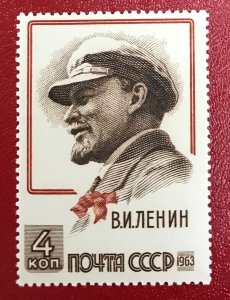 1963 Russia Sc 2727 MNH Lenin CV$3.50 Lot 1750