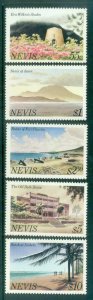 Nevis 1980 Pictorials Asst, 55c-$10 MUH