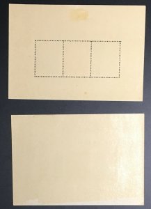 Bipex - Bronx Inter-Boro Philatelic Exhibition - Souvenir Sheets- HR - 1937