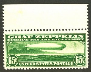 U.S. #C13 MINT OG NH PENCIL ON REVERSE LARGE MARGIN