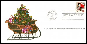 US 1730 Christmas Mailbox Postmasters of America U/A FDC