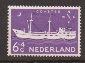 Netherlands   #B307   MNH    1957 Cultural welfare ships  6c