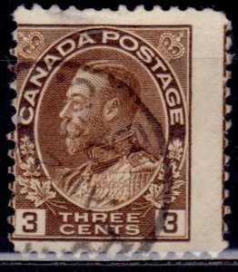 Canada 1911, King George V, 3c, used