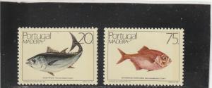 Madeira  Scott#  108-9  MNH
