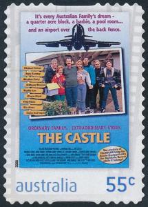 Australia 2008 55c Favourite Films - The Castle Self Adhesive SG3107 Fine Used