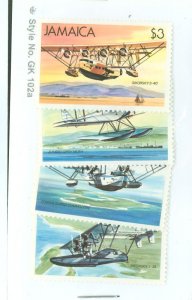 Jamaica #573-76 Mint (NH)