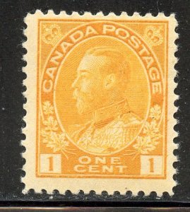 Canada # 105, Mint Hinge. CV $ 25.00