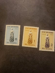 Stamps Portuguese India Scott 524-6 never  hinged