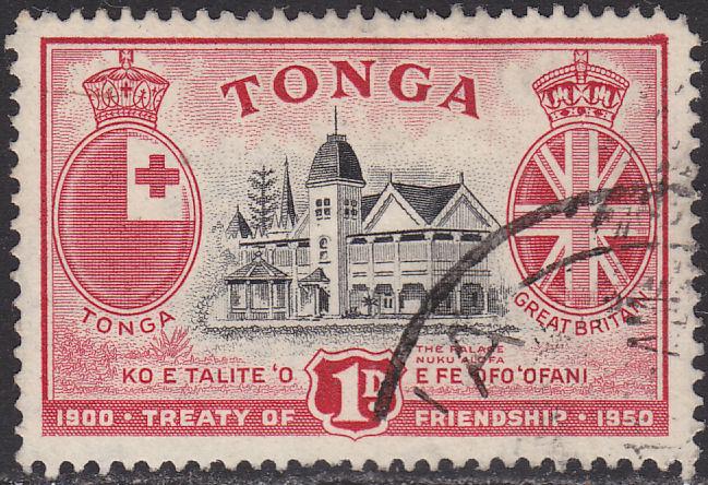 Tonga 95 Royal Palace, Nukualofa 1951