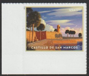 SC# 5554 - ($7.95) - Priority: Castillo de San Marcos, MNH Single