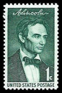 PCBstamps   US #1113 1c Beardless Lincoln, MNH, (32)