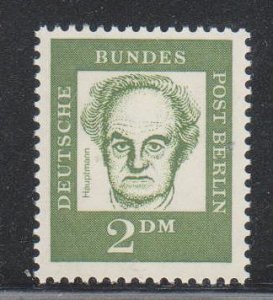 Germany,  2m Gerhart Hauptmann (SC# 9N190) MNH