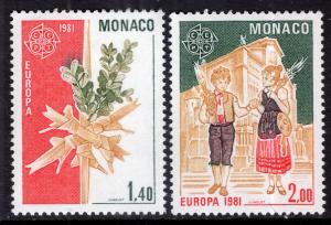 Monaco 1278-1279 Europa MNH VF