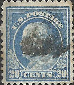 # 515 Used Light Ultramarine Ben Franklin