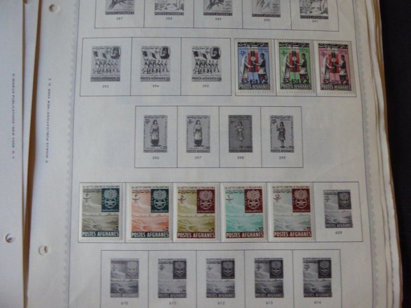 New Caledonia 1892-1984 Stamp Collection on Scott Intl Album Pages