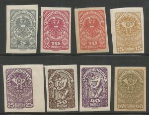 AUSTRIA  228-235  MINT HINGED,  ARMS