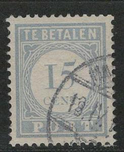 Netherlands Scott # J57, used