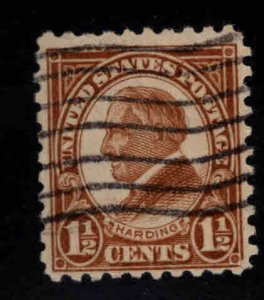 USA Scott 582 perf 10 Used stamp