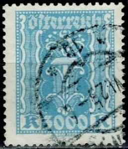Austria; 1923: Sc. # 286: Used Single Stamp