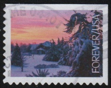 New2025 - (78c) - Winter Landscapes - USED Single