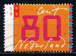 Netherlands #1031 Single Used