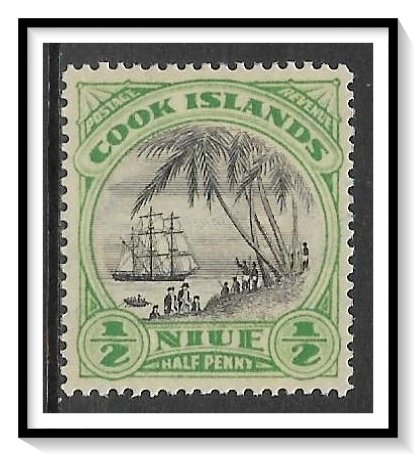 Niue #60 Captain Cook Landing MH