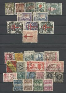 SPAIN LOT OF 50+ USED STAMPS