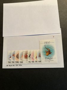 Stamps Tonga Scott #798-807 never hinged