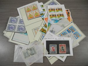 PERSIA, Fantastic assortment of Stamps in glassines, mounted on cut pages