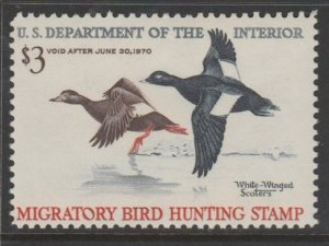 U.S. Scott Scott #RW36 Duck Stamp - Mint NH Single