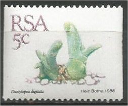 SOUTH AFRICA, 1988, MNH 5c, Definitive, Succulents, Coil Scott 756