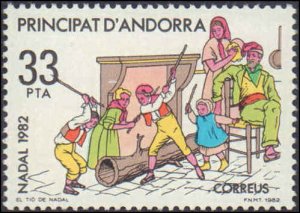 Andorra Spanish Administration #151-152, Complete Set(2), 1982, Christmas, NH