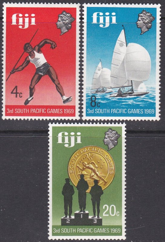 Fiji Sc #280-282 Mint Hinged