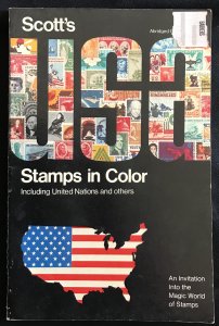 Scott’s USA Stamps in Color 1970 112 Pages Used L32