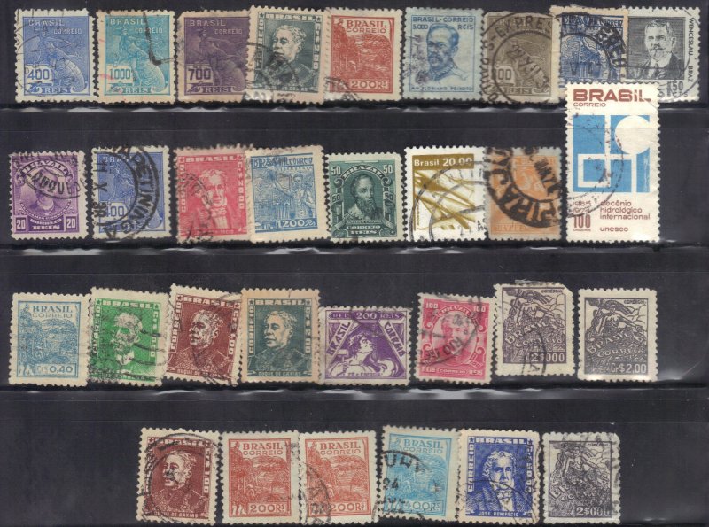 BRAZIL USED STAMP LOT #2 SEE SCAN