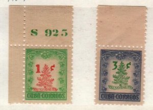 Cuba Scott 498-9 Mint NH [TK683]