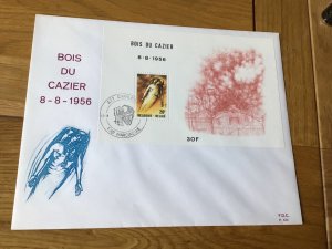 Belgium Bois Du Cazier 1956 stamps sheet stamps  cover  Ref 55993