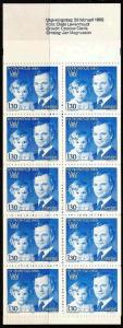 SWEDEN 1318a MNH 1980 Royalty Complete Booklet