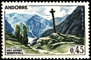 Andorra 149 Gothic Cross mint
