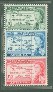 Antigua #122-4  Single (Complete Set)