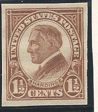 US Cat # 631, Harding, Mint-NH*-