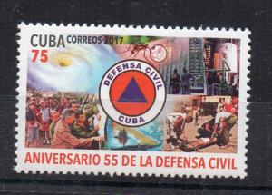 CUBA - 55th ANNIVERSARY OF THE CIVIL DEFENCE - 2017 -