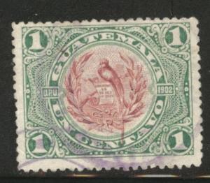 Guatemala  Scott 114 used stamp 